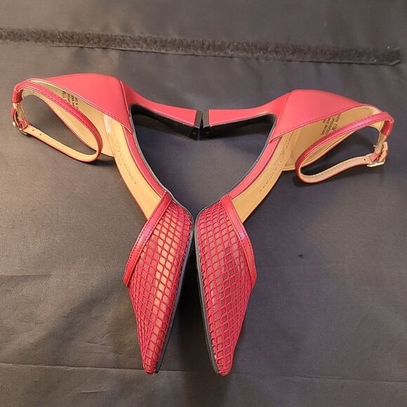 BRAND NEW CHINESE LAUNDRY  HEELS WITH MESH DESIGN AND POINTED TOE PUMP - Picture 11 of 14